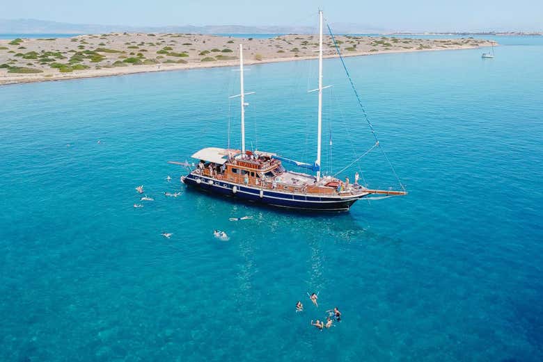 Panorámica del barco 