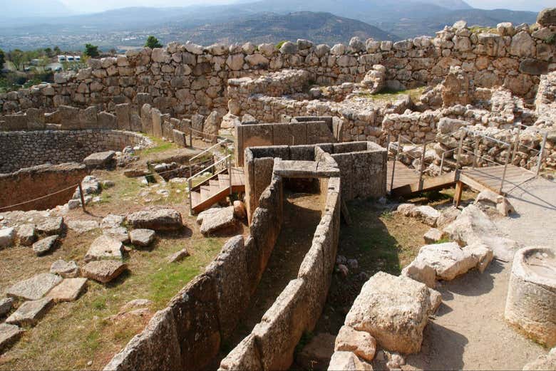 Panorámica de Micenas