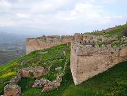 Corinto, Vistas desde Acrocorinto