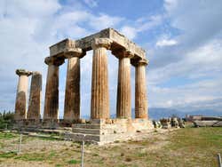 Corinto, Templo de Apolo