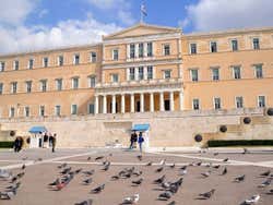 Plaza Sintagma, Parlamento de Grecia