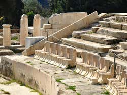 Teatro de Dioniso, asientos