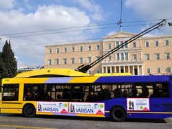 Trolebus en Atenas